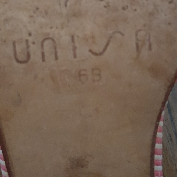 Unisa - Pink & White Striped Gingham Bow Slides‎ - Picture 7 of 7